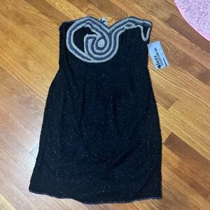 Brand new Klass fully beaded dress